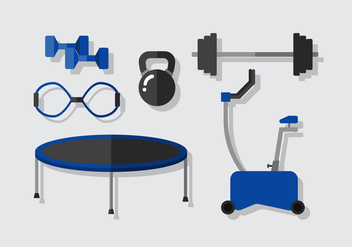 Vector Fitness Elements - vector #392005 gratis